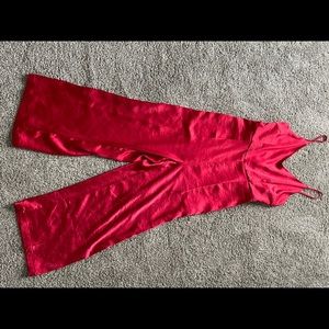 Lulu satin romper